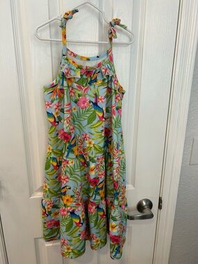 Tommy Bahama Light Blue Floral Top